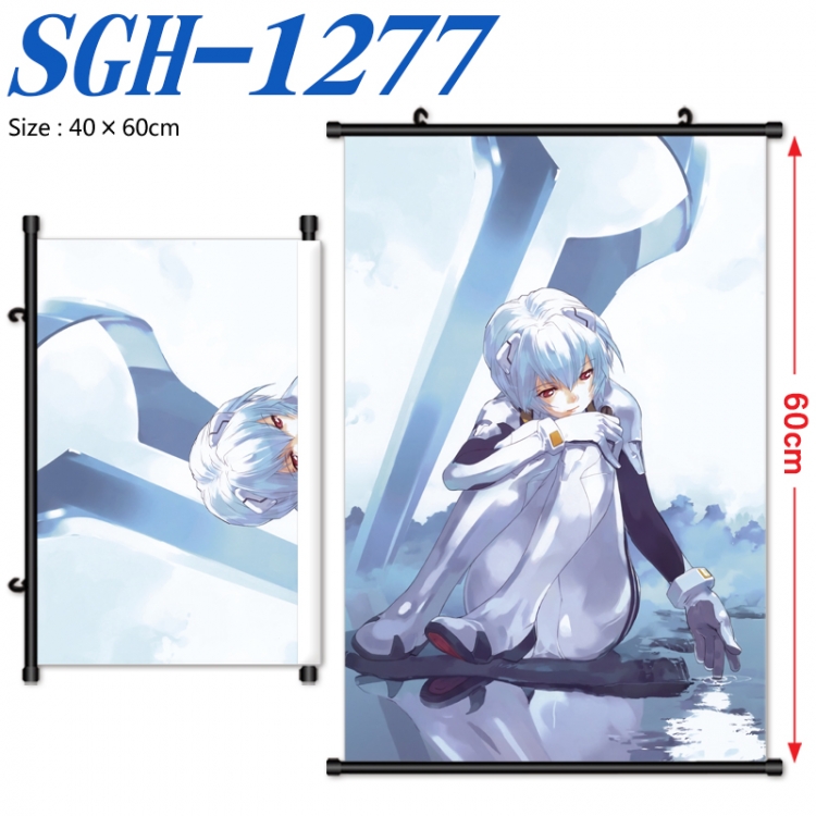 EVA Anime digital printed pole style hanging picture Wall Scroll 40x60cm  SGH-1277