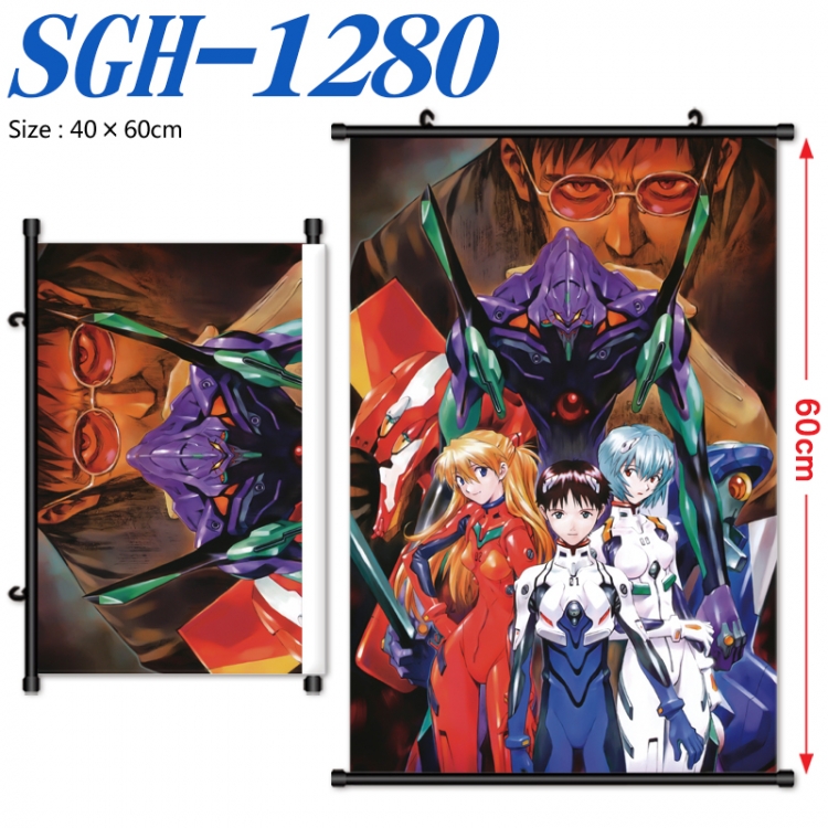 EVA Anime digital printed pole style hanging picture Wall Scroll 40x60cm  SGH-1280