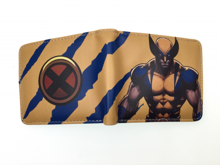 Deadpool Anime two fold  Short wallet 11X9.5CM 60G  B-1750