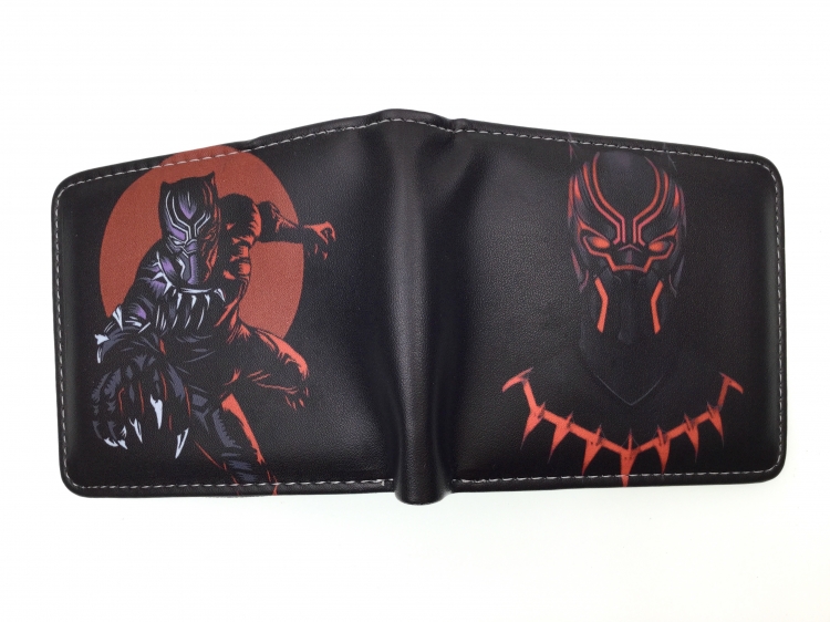 Deadpool Anime two fold  Short wallet 11X9.5CM 60G  B-1765