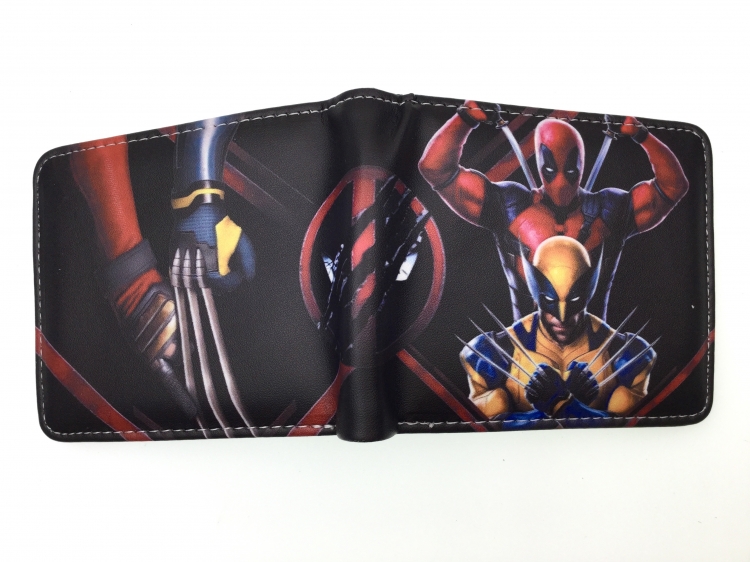 Marvel Anime two fold  Short wallet 11X9.5CM 60G B-1772