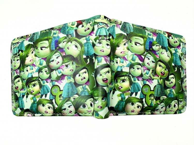 Inside Out Anime two fold  Short wallet 11X9.5CM 60G  B-1744