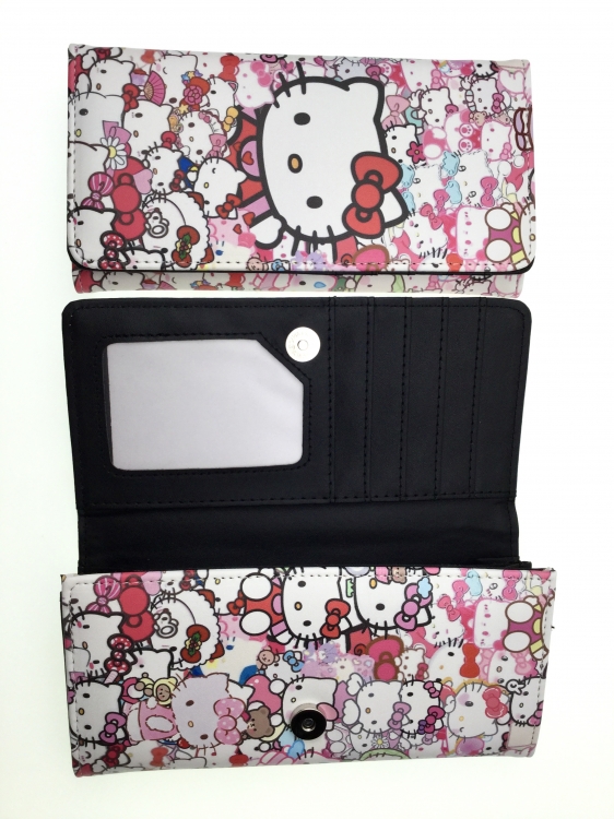 Hello Kitty Animation medium zipper Card Wallet