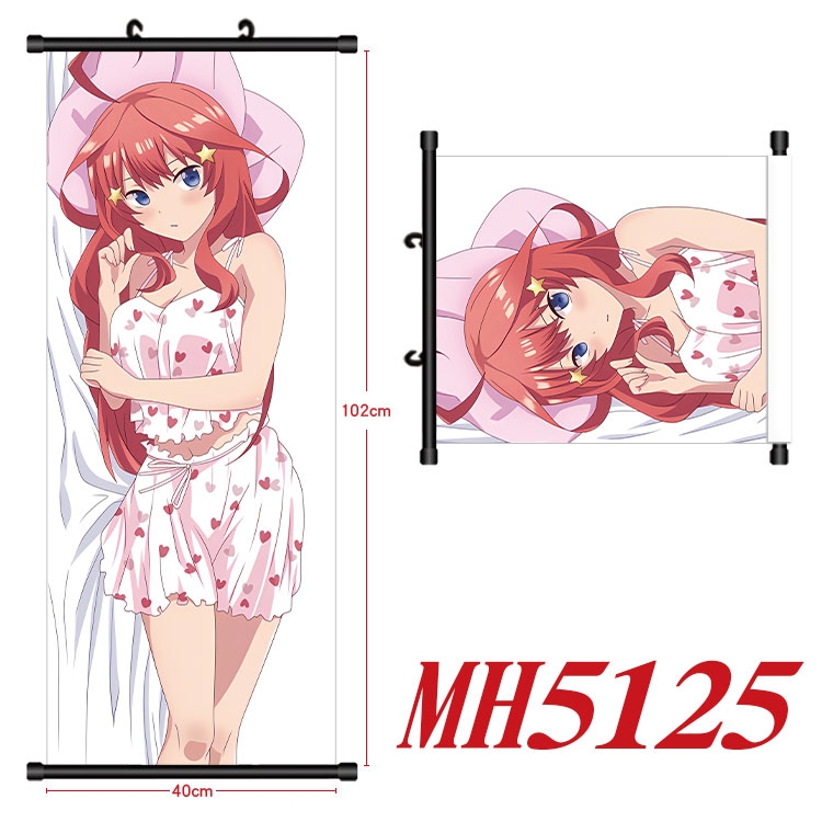  The Quintessential Q Anime black Plastic rod Cloth painting Wall Scroll 40X102CM 