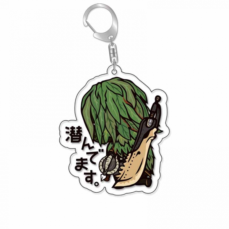 Monster Hunter Anime Acrylic Keychain Charm price for 5 pcs 17006