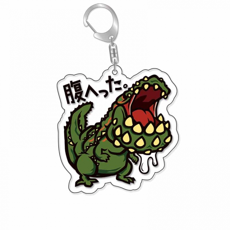 Monster Hunter Anime Acrylic Keychain Charm price for 5 pcs 17012