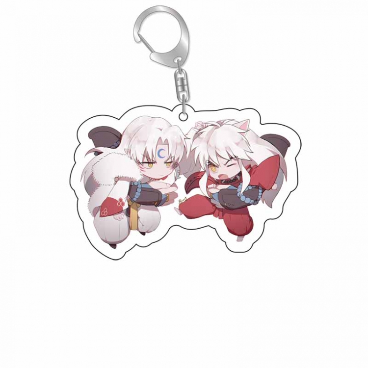 Inuyasha Acrylic Keychain Charm price for 5 pcs 17032