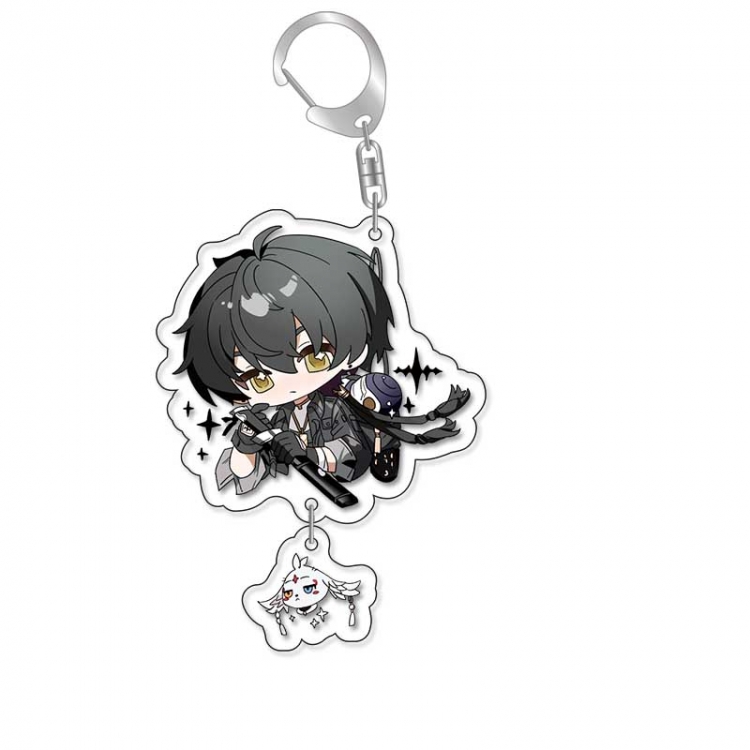 Wuthering Waves Anime acrylic Pendant Key Chain  price for 5 pcs 16998