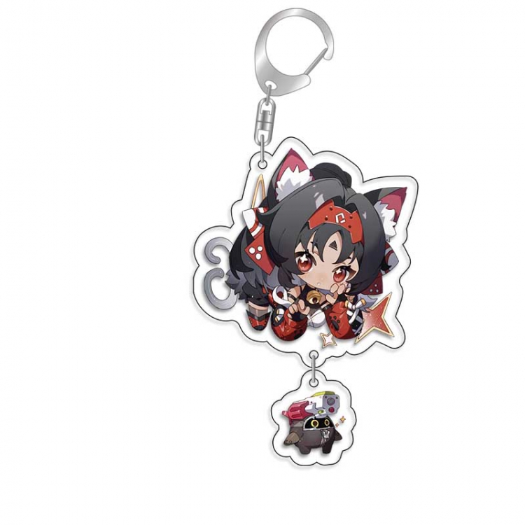 Zenless Zone Zero Anime acrylic Pendant Key Chain  price for 5 pcs 17045