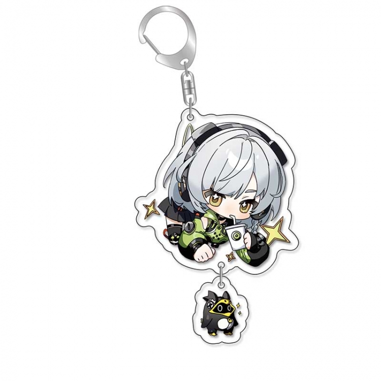 Zenless Zone Zero Anime acrylic Pendant Key Chain  price for 5 pcs 17054