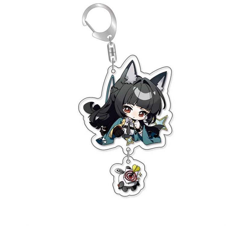 Zenless Zone Zero Anime acrylic Pendant Key Chain  price for 5 pcs 17050