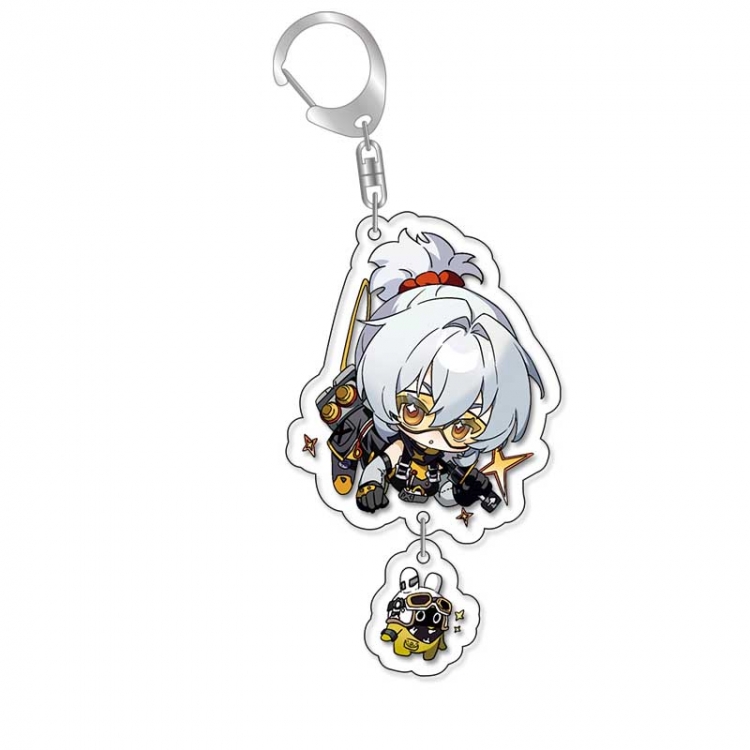 Zenless Zone Zero Anime acrylic Pendant Key Chain  price for 5 pcs 17048