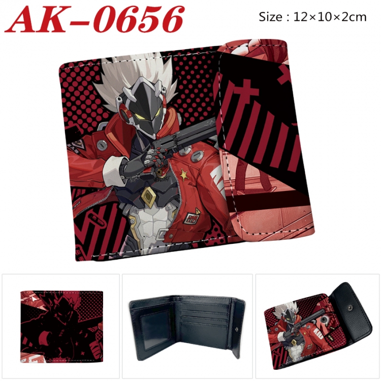 Zenless Zone Zero Anime PU leather full color buckle 20% off wallet 12X10X2CM