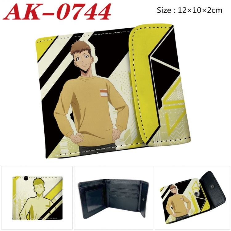 Solo Leveling:Arise Anime PU leather full color buckle 20% off wallet 12X10X2CM AK-0744