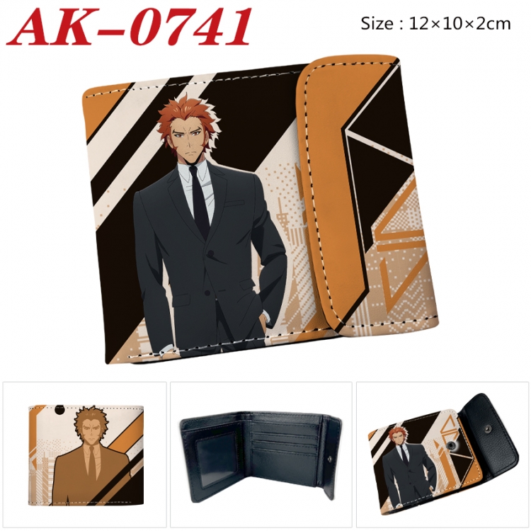 Solo Leveling:Arise Anime PU leather full color buckle 20% off wallet 12X10X2CM AK-0741