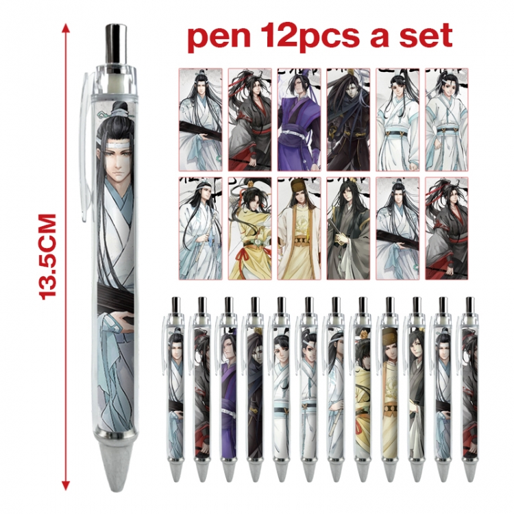 The wizard of the de anime peripheral student ballpoint pen a set of 12