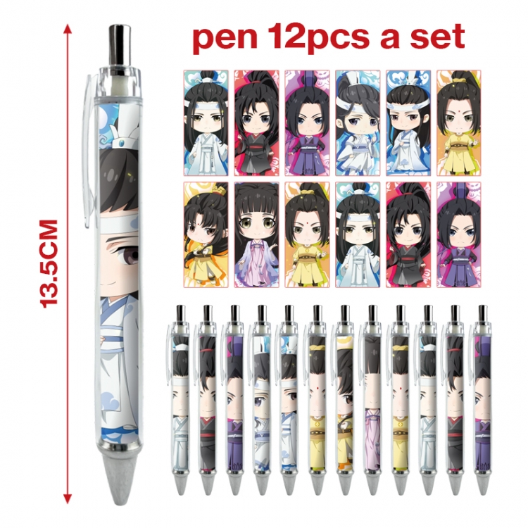 The wizard of the de anime peripheral student ballpoint pen a set of 12