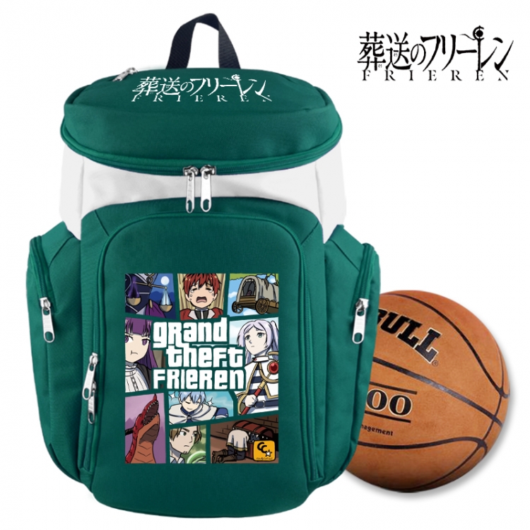 Frieren: Beyond Journey's End Anime basketball backpack backpack backpack 45X35X21cm