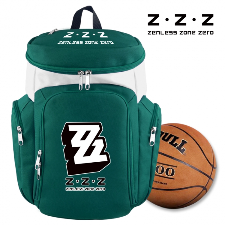 Zenless Zone Zero Anime basketball backpack backpack backpack 45X35X21cm