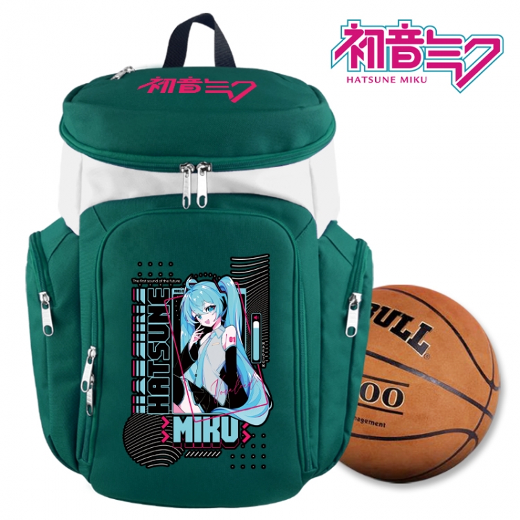 Hatsune Miku Anime basketball backpack backpack backpack 45X35X21cm