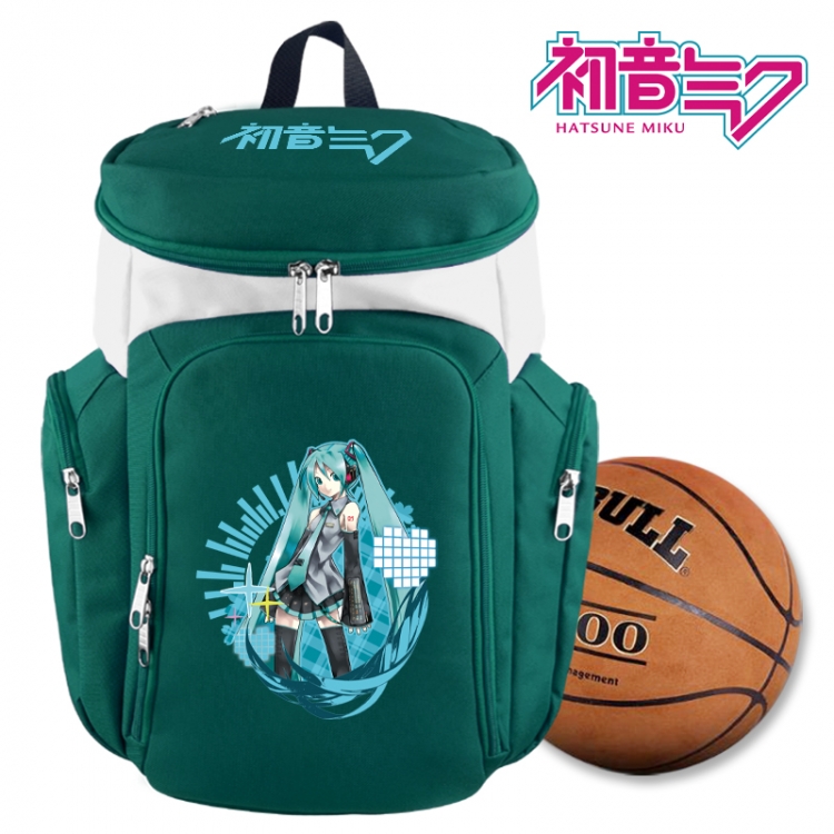 Hatsune Miku Anime basketball backpack backpack backpack 45X35X21cm