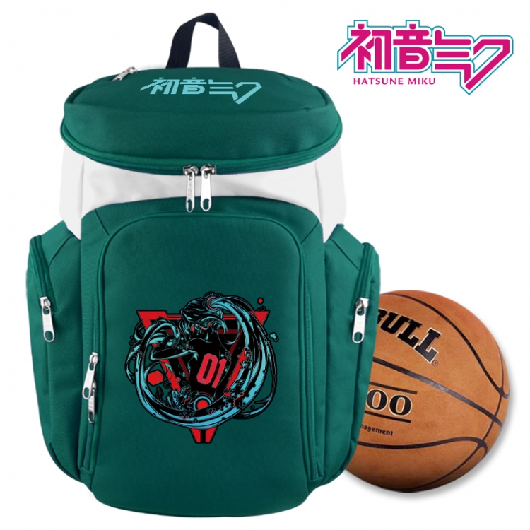 Hatsune Miku Anime basketball backpack backpack backpack 45X35X21cm