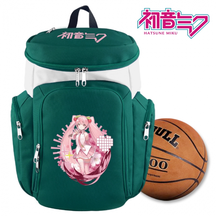 Hatsune Miku Anime basketball backpack backpack backpack 45X35X21cm