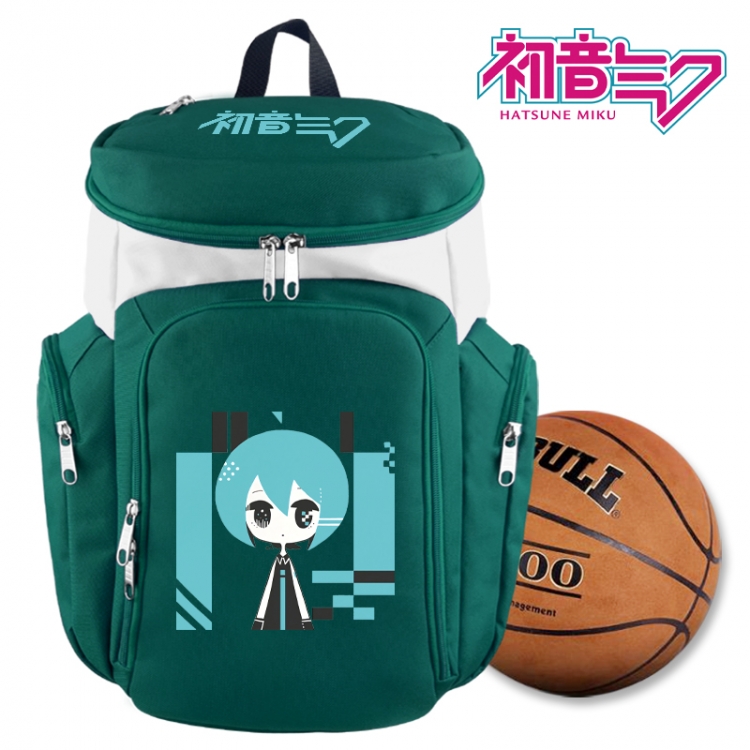 Hatsune Miku Anime basketball backpack backpack backpack 45X35X21cm