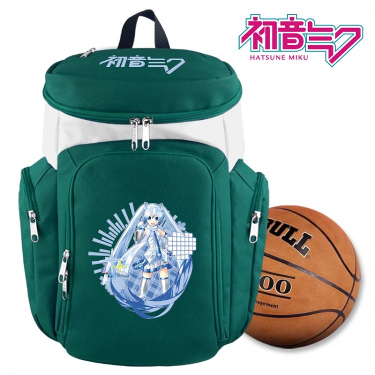 Hatsune Miku Anime basketball backpack backpack backpack 45X35X21cm