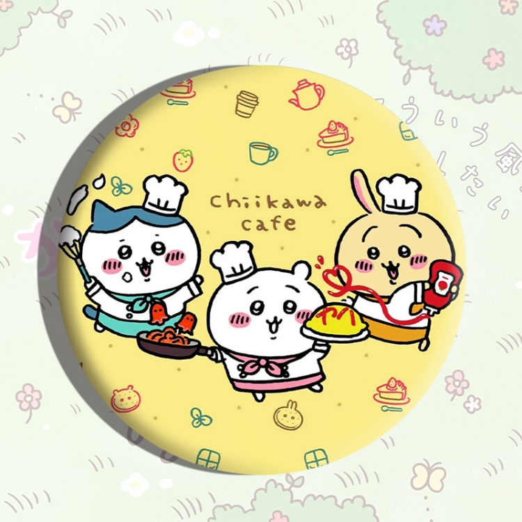 Chiikawa Anime tinplate brooch badge price for 5 pcs