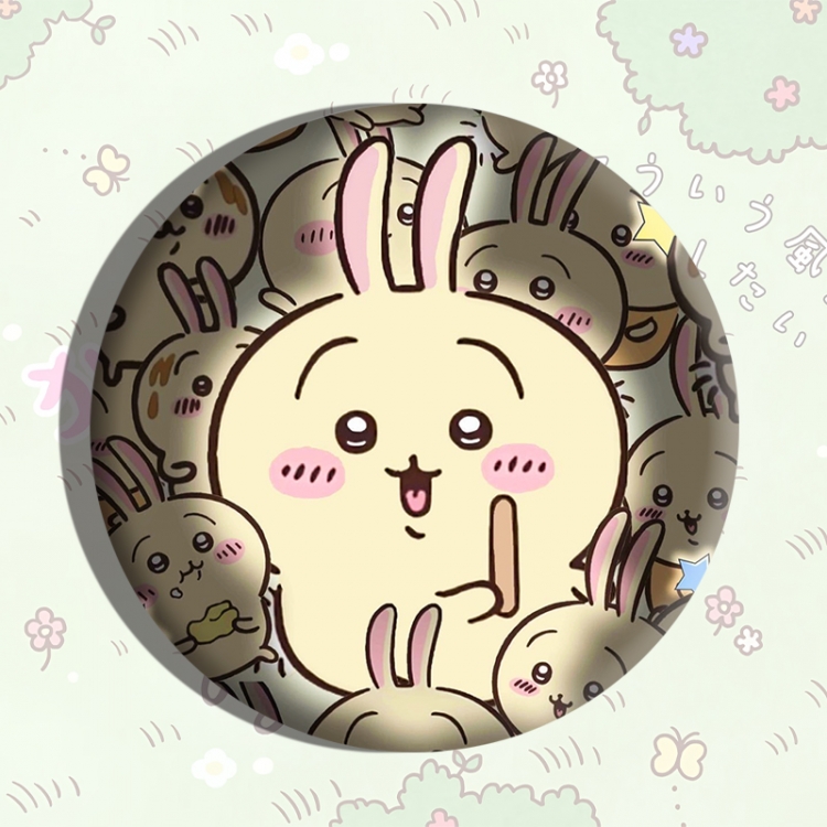 Chiikawa Anime tinplate brooch badge price for 5 pcs