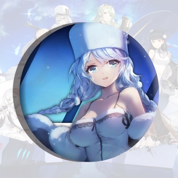 Azur Lane Anime tinplate brooch badge price for 5 pcs