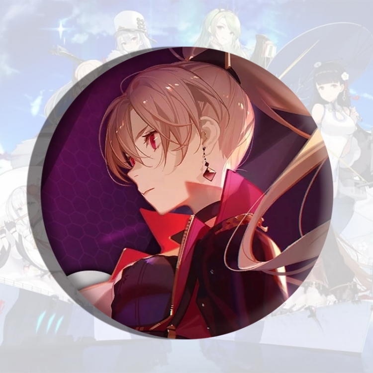 Azur Lane Anime tinplate brooch badge price for 5 pcs