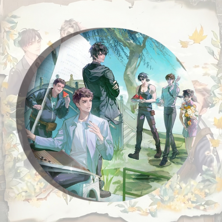 The Graver Robbers Chronicles Anime tinplate brooch badge price for 5 pcs