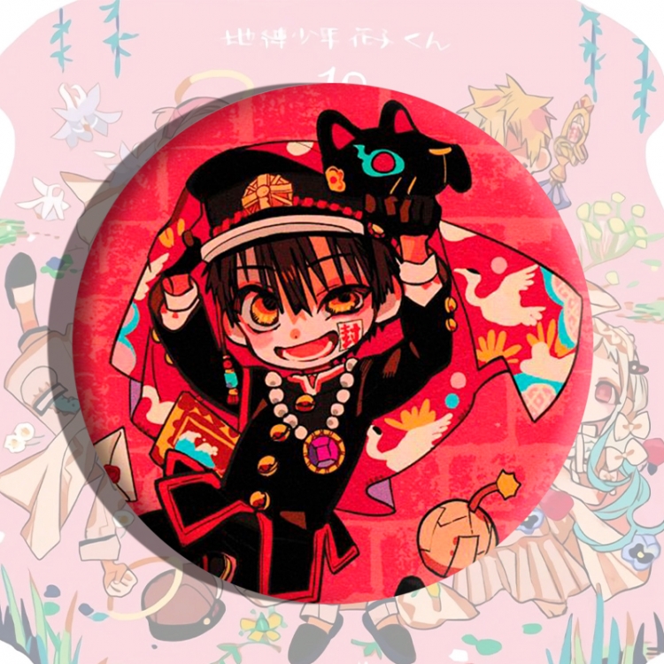 Toilet-bound Hanako-kun Anime tinplate brooch badge price for 5 pcs