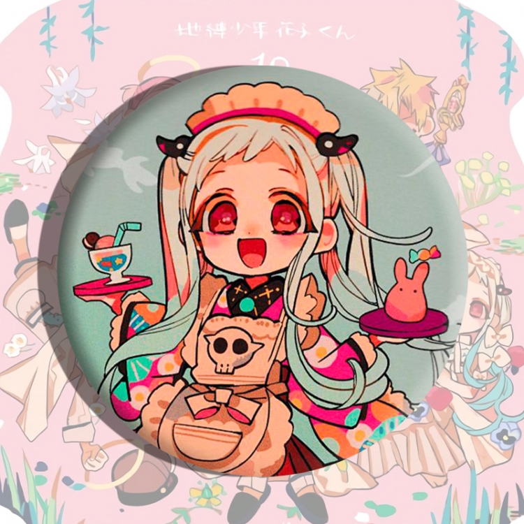 Toilet-bound Hanako-kun Anime tinplate brooch badge price for 5 pcs