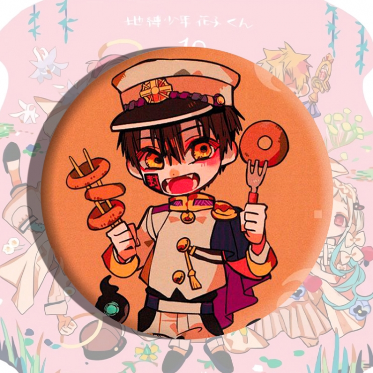 Toilet-bound Hanako-kun Anime tinplate brooch badge price for 5 pcs