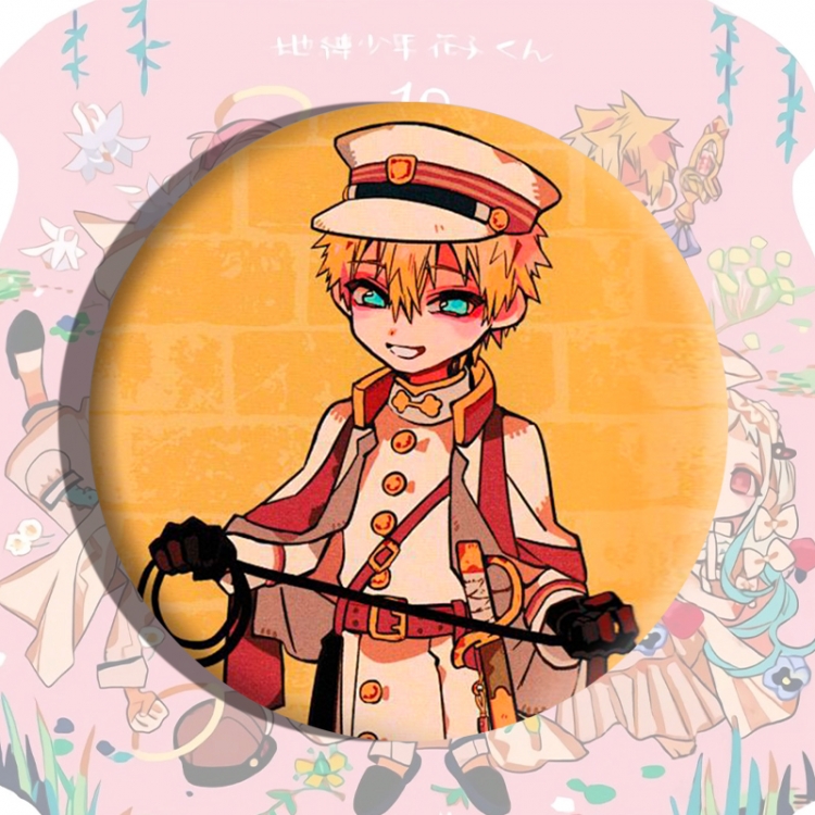 Toilet-bound Hanako-kun Anime tinplate brooch badge price for 5 pcs