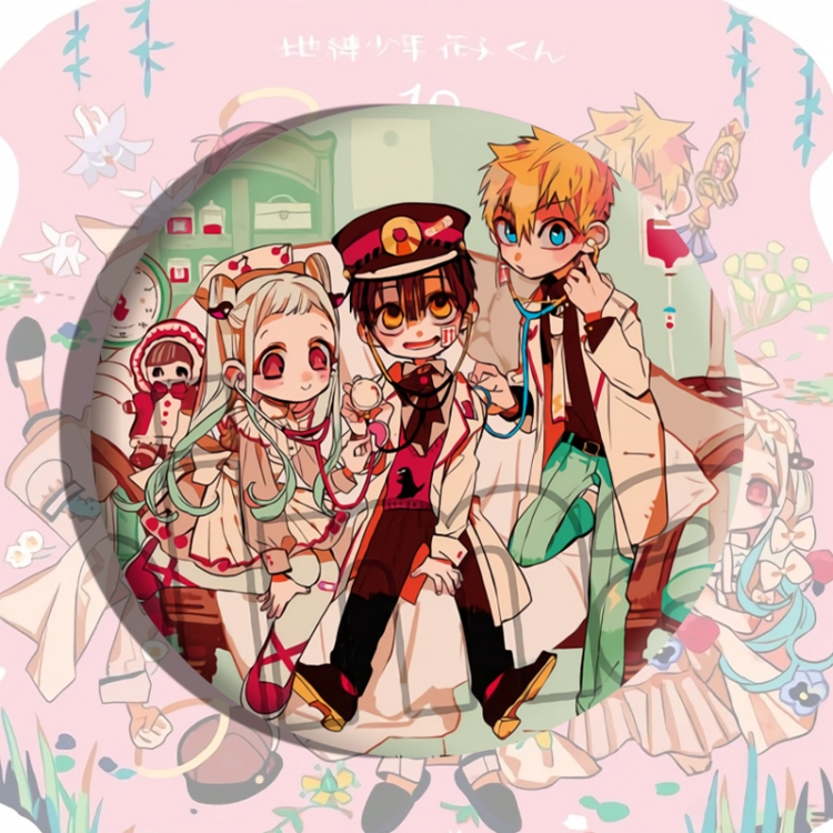 Toilet-bound Hanako-kun Anime tinplate brooch badge price for 5 pcs