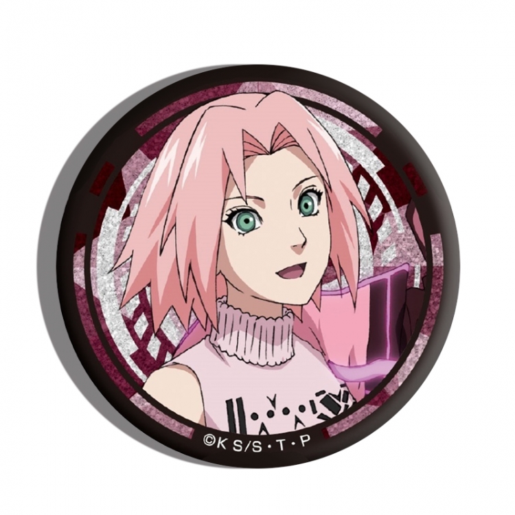 Naruto Anime tinplate brooch badge price for 5 pcs