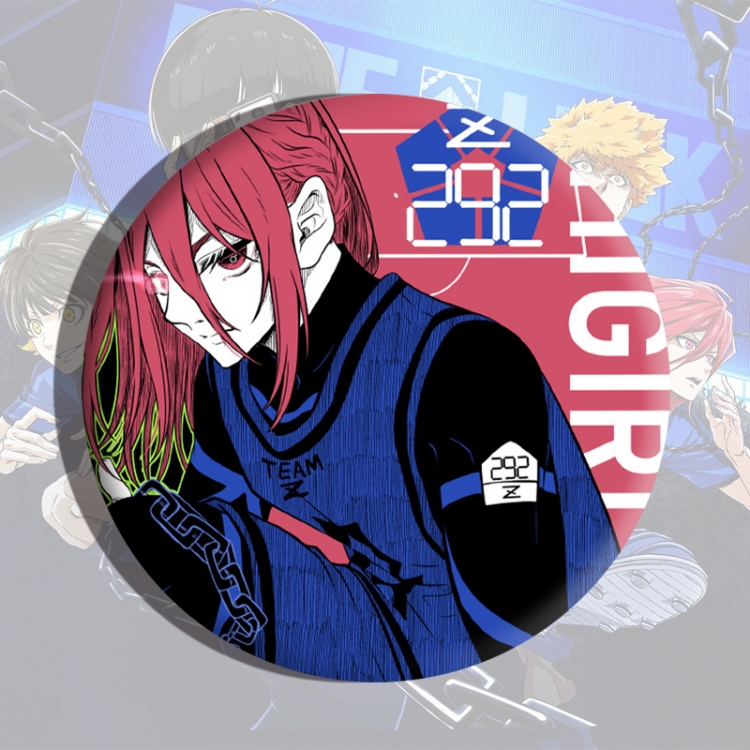 BLUE LOCK Anime tinplate brooch badge price for 5 pcs