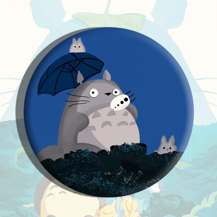 TOTORO Anime tinplate brooch badge price for 5 pcs