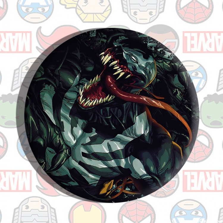 venom Anime tinplate brooch badge price for 5 pcs