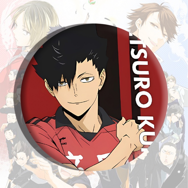 Haikyuu!! Anime tinplate brooch badge price for 5 pcs