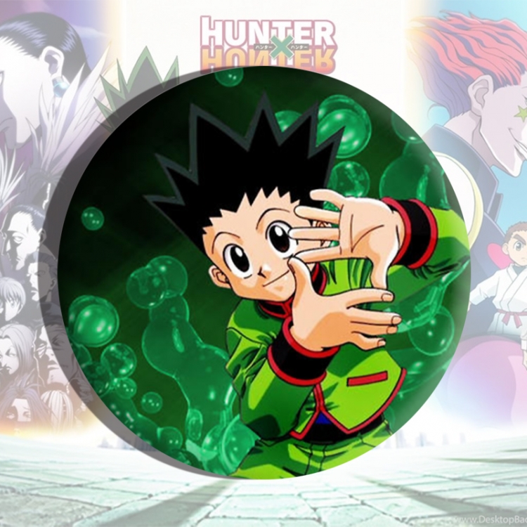 HunterXHunter Anime tinplate brooch badge price for 5 pcs