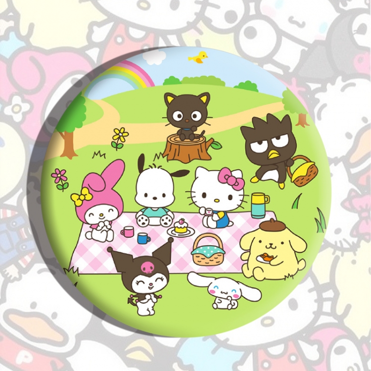 sanrio Anime tinplate brooch badge price for 5 pcs