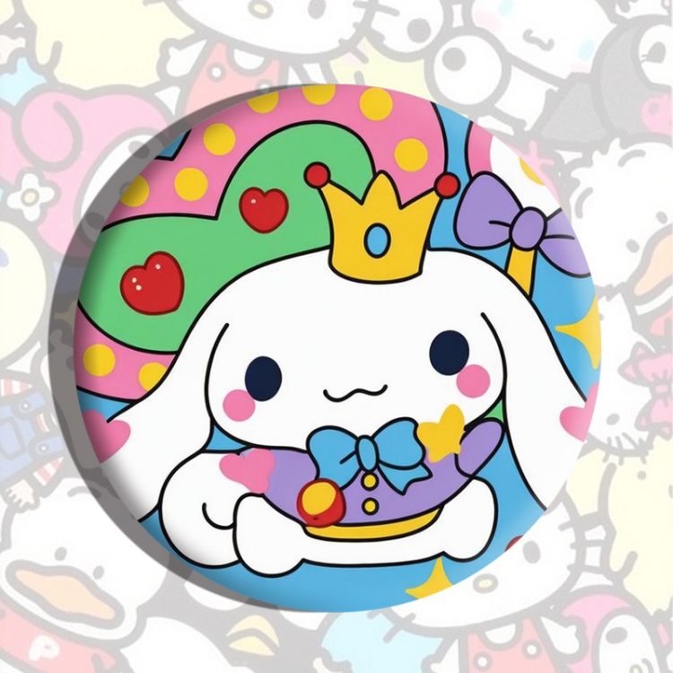 sanrio Anime tinplate brooch badge price for 5 pcs