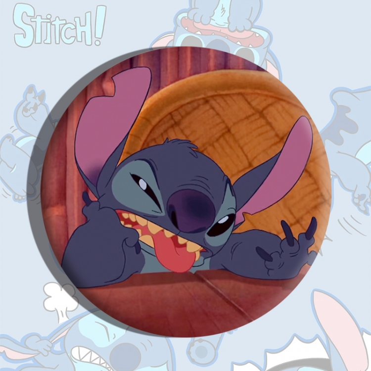 Lilo & Stitch Anime tinplate brooch badge price for 5 pcs