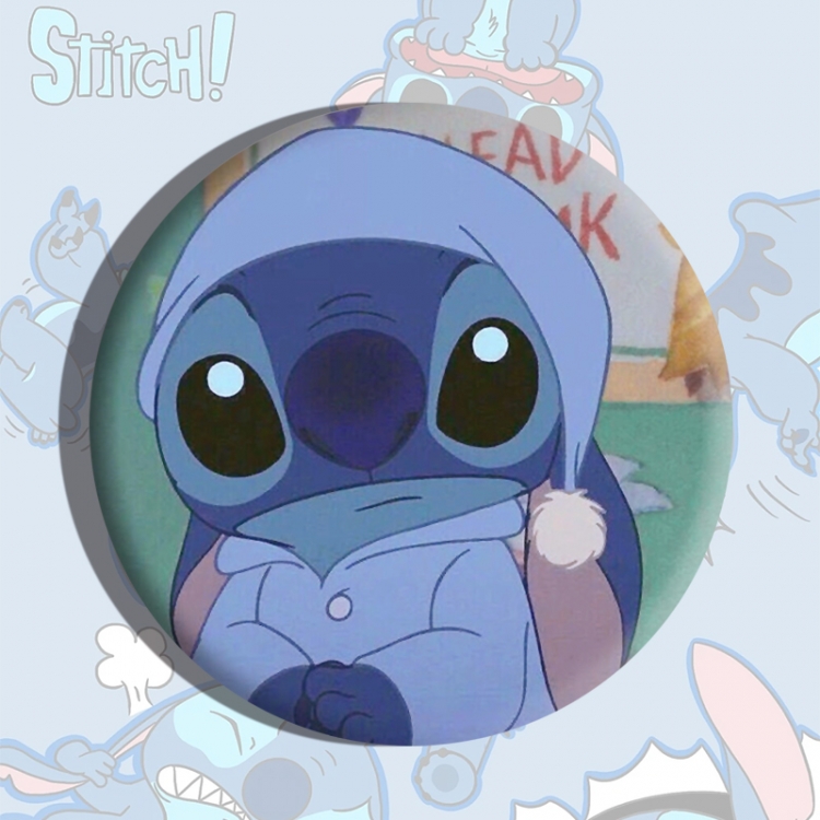 Lilo & Stitch Anime tinplate brooch badge price for 5 pcs