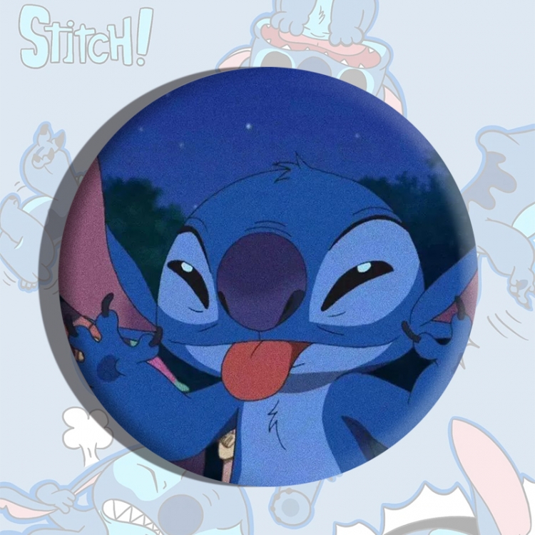 Lilo & Stitch Anime tinplate brooch badge price for 5 pcs